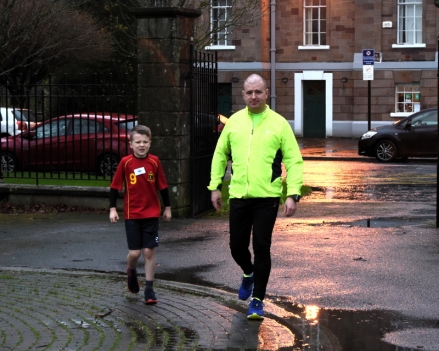 me and lee at parkrun